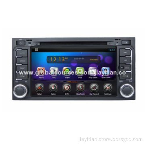Android In-dash Car DVD Player for VW Touareg, Supports BT/GPS/iPod/Wi-Fi/3G/DVR/Easy Link